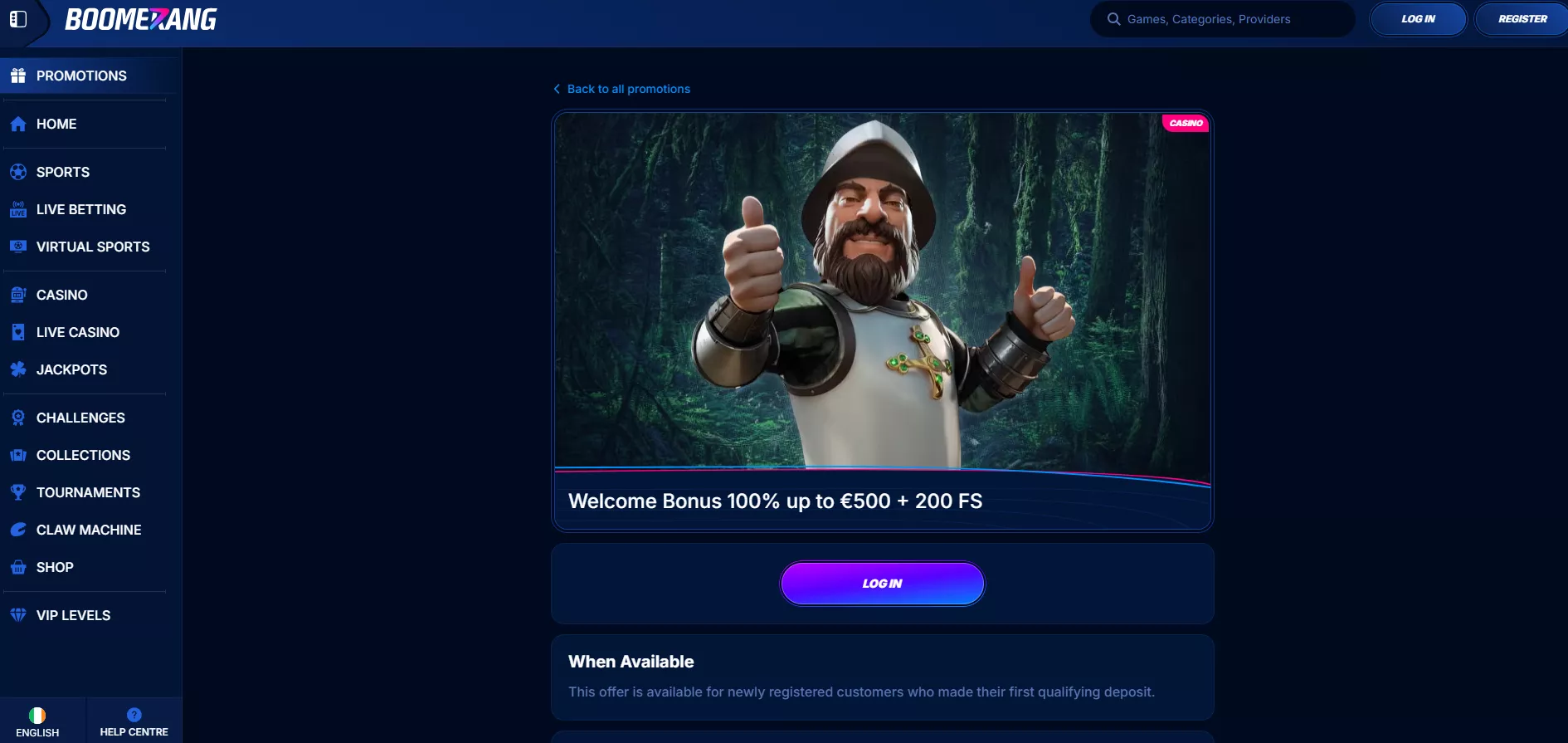 ΠΑΡΕ ΜΠΟΝΟΥΣ - boomerang bet bonus - Boomerang Bet | 6