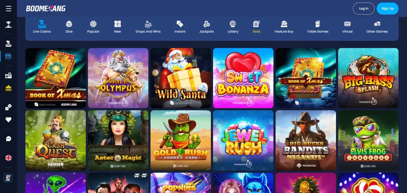 boomerang bet kaszinó TOC 4