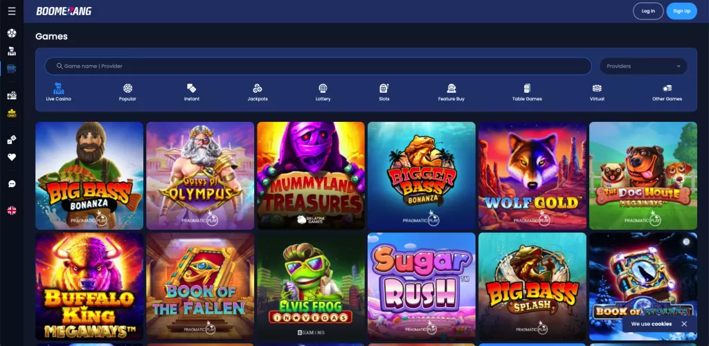 wersja mobilna boomerang bet TOC 5
