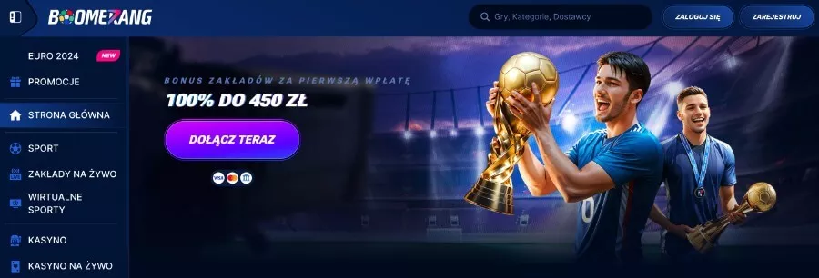 kasyno boomerang bet TOC 5